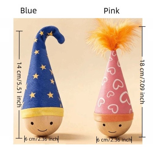 Cat chew toys self - toys,, self-righting