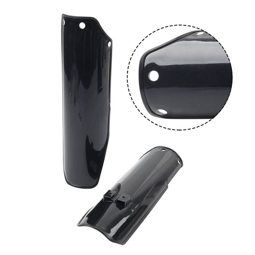 Black front fork guard - fork,