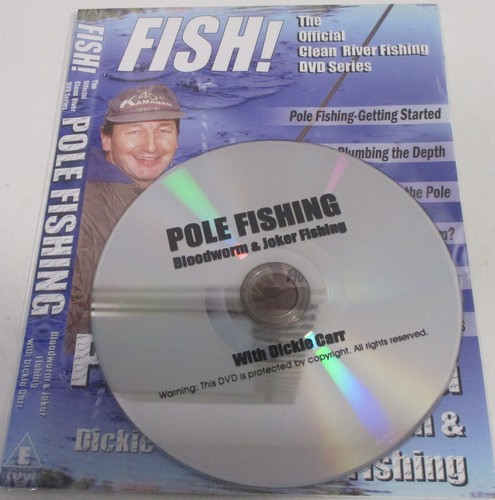 Fish pole fishing blood worm - fishing,