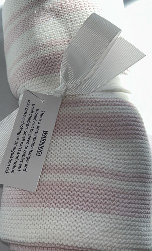 Pink white stripped soft - &,