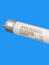 Sylvania G5 13W 16mm 525mm Fluorescent Tube Lamp Bulb Miniature F13W/W/T5 White