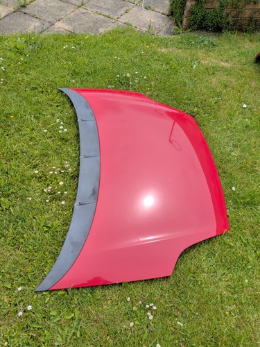 Fiat punto evo bonnet red - evo,