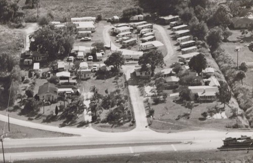 Vintage trailer court usa - vintage,