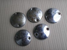 BSA Triumph 500 650 750 ? 76.5mm dia RUSTY engine points cover x5 USED JOB LOT