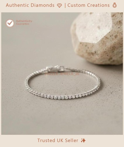 14k white gold - white, natural