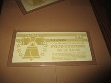 1994B VINTAGE USDA FOOD STAMP