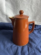 1 Pt COFFEE POT Lovatt Langley Ware Hand Painted 1926 With Lid Excellent  Cond