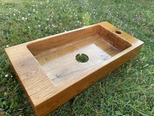 Oak hand basin