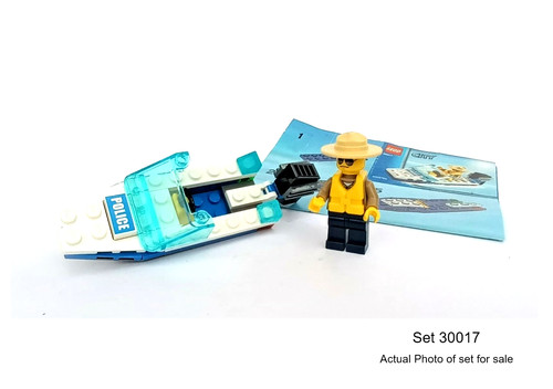 Lego police boat set 30017 - set,