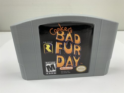 Printed conker bad fur - 3d,