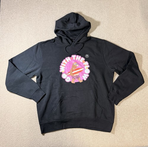 Black graphic hoodie - graphic,