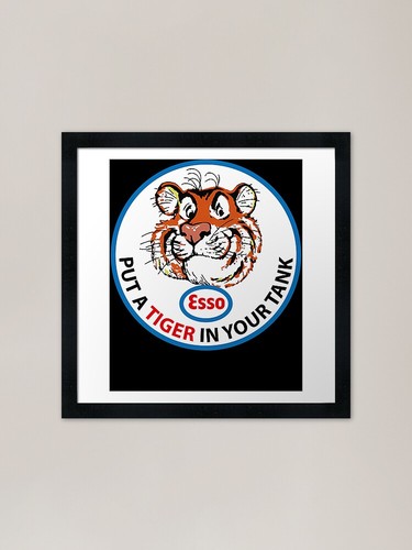 Esso put tiger clean sign - tiger,
