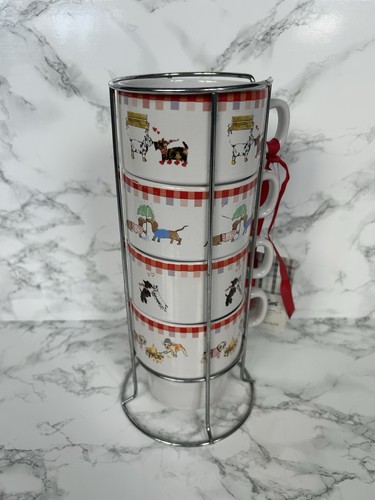 Bhs stackable ceramic - stackable, mugs