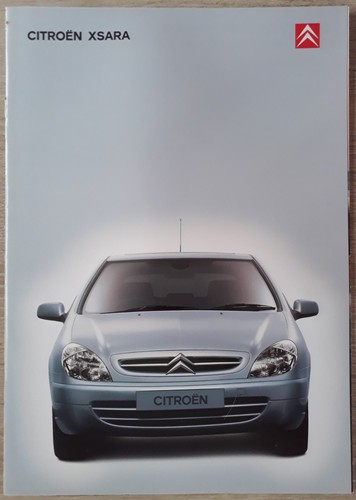 Citroen xsara range brochure - xsara,