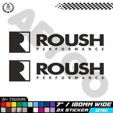 2x ROUSH Vinyl Sticker Decal