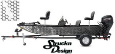 Boat Wrap Gray Modern Abstract