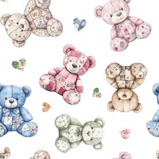 Patchwork Teddy Bears Sewing