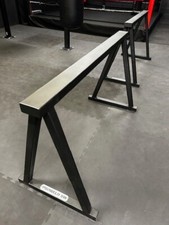 Jump over frame - boxing, bar