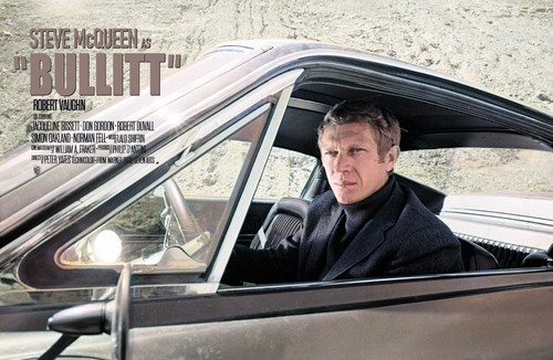 Bullitt 1968 poster - 1968, print