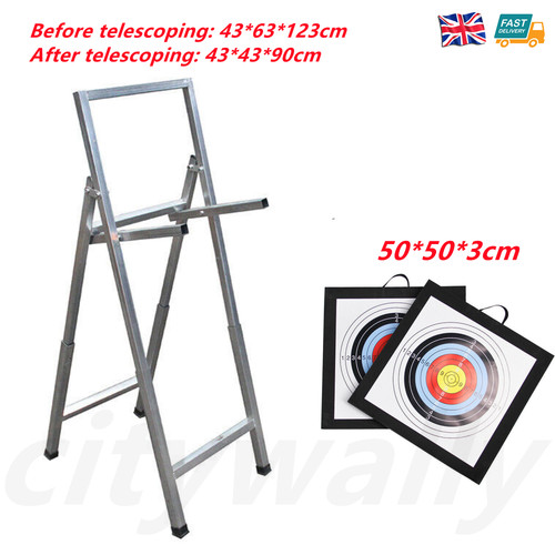Folding target stand - folding,