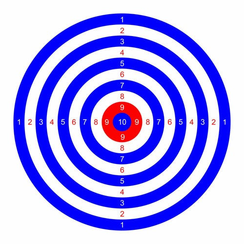 100 colour air rifle - x,