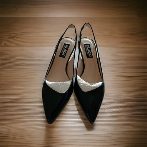 Black patent leather - patent,