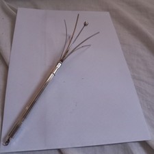 Sterling Silver Art Deco Machine Turned Swizzle Stick Cocktail stirrer 6gr