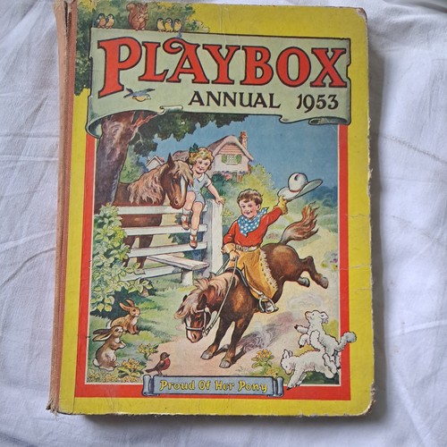 Playbox annual 1953 vintage - playbox,