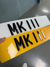 Retro Style Bevelled Digits -