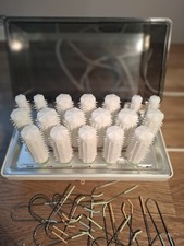 Boots Heated Hair Rollers Conditioning  Curlers   18rollers 18Pins Vintage