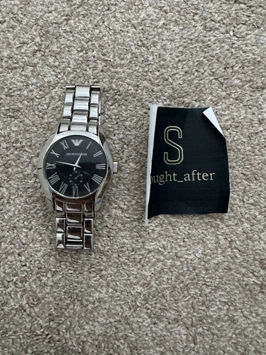 Emporio armani men stainless - men's,