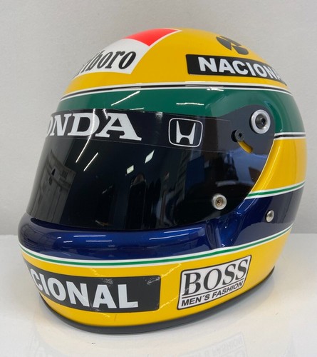 Ayrton senna 1991 helmet full - senna,