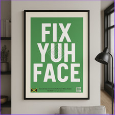 A3 Jamaican Poster – Fix Up