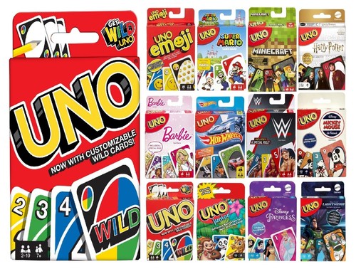 Uno cards mattel card game - cards,