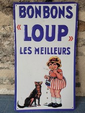 Bon Bons Metal Sign Vintage French Candy Advertisement Kitchenalia Wall Art A4