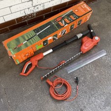Flymo EasiCut Reach 480 Electric Hedge Trimmer - Orange - USED WITH CABLE REPAIR