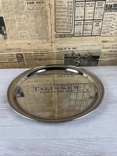 Rare Talisker Whisky Serving Tray Made By Sea Talisker Man Cave Scotch