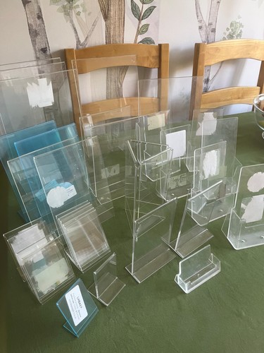 Literature display stands - ,