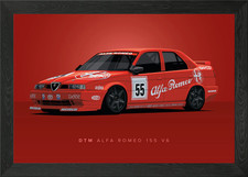 DTM Alfa Romeo 155 V6 Framed