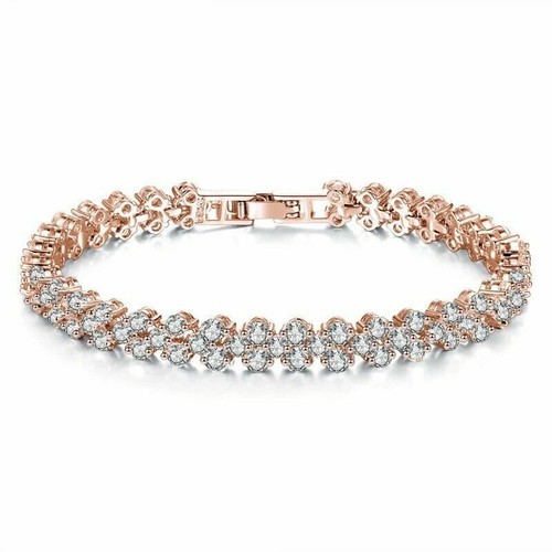 Womens crystal heart rose - womens,