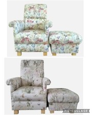 Adult armchair footstool - &,