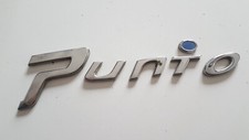 fiat punto trunk tailgate emblem badge decal logo rear boot lid