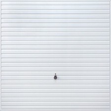 New white Hormann up & over