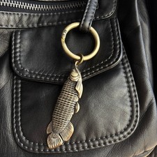 Brass Arowana Fidget Keychain