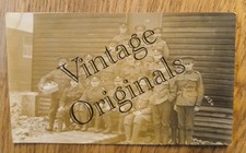 Vintage WW1 Soldiers Outside