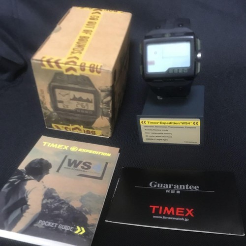 Timex expedition ws4 black - timex,