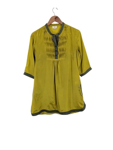 Anokhi 100 silk tunic top - 100%,