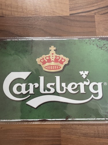 Carlsberg metal sign - metal, new