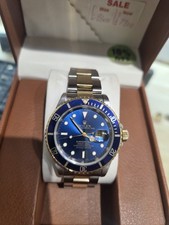Rolex Submariner Blue Men's