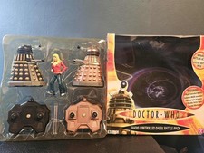 Doctor Who Radio Controlled Dalek Battle Pack With Rose - Boxed